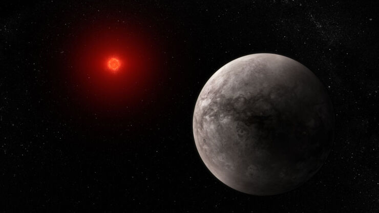 Webb Mide la Temperatura de un Exoplaneta Rocoso