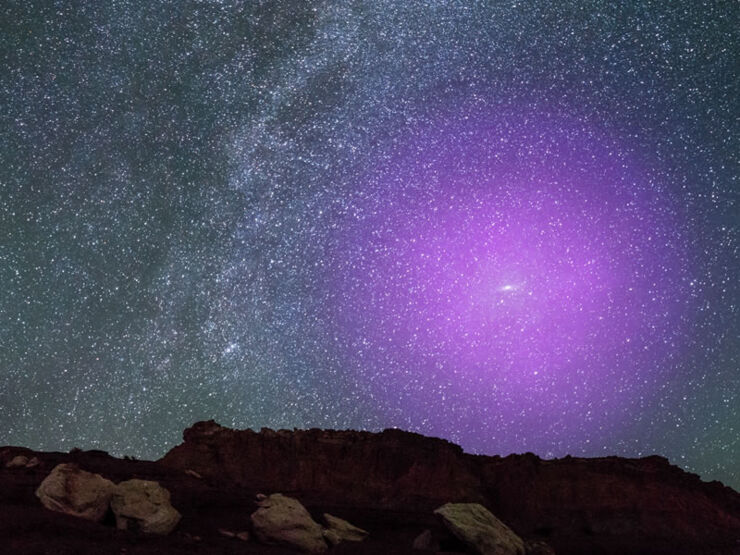 El Hubble Mapea un Halo Gigante Alrededor de la Galaxia de Andrómeda