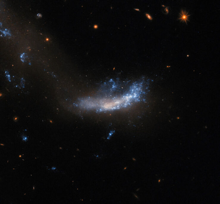 El Hubble Observa el Entorno de una Supernova Galáctica