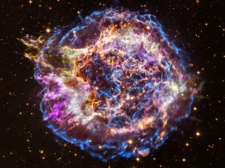 El Chandra Observa el Remanente de Supernova Cassiopeia A