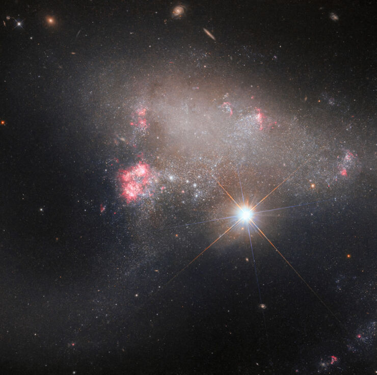 Una Deslumbrante Galaxia Vista Por el Hubble