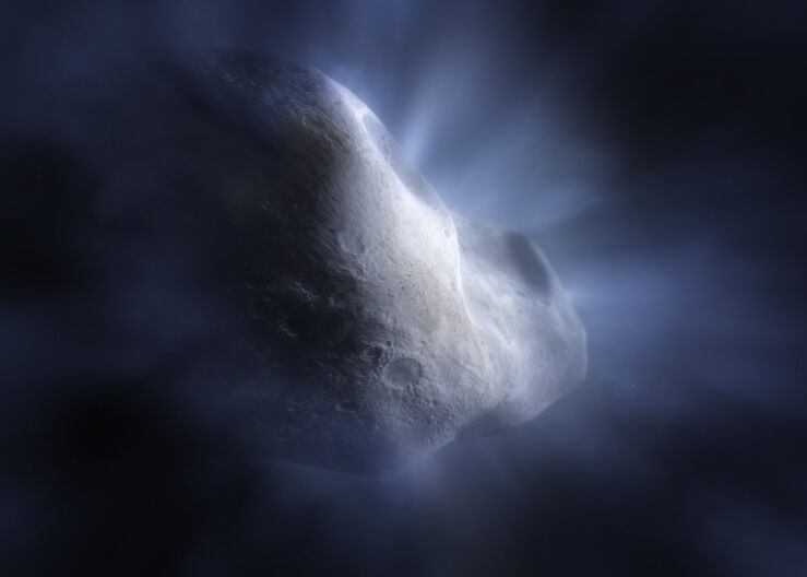 Webb Detecta Agua y un Nuevo Misterio en un Cometa del Cinturón Principal