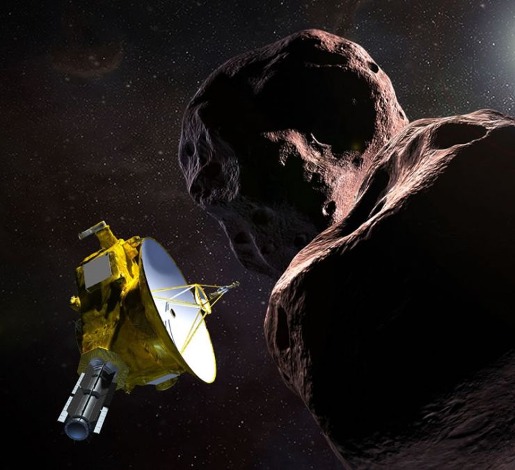 New Horizons se Prepara Para Sobrevolar Ultima Thule el Día de Año Nuevo