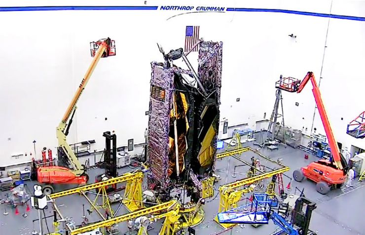 El Telescopio Espacial James Webb ya se Encuentra Completamente Guardado