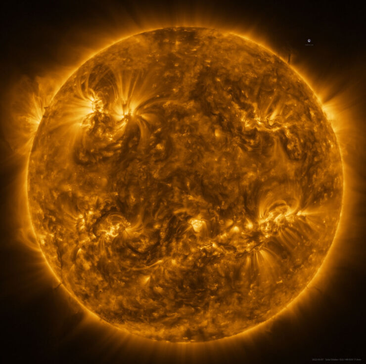 Solar Orbiter Obtiene las Imágenes de Mayor Resolución del Disco Completo del Sol