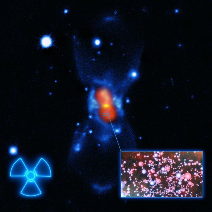 Un Cadáver Estelar Revela el Origen de Moléculas Radioactivas