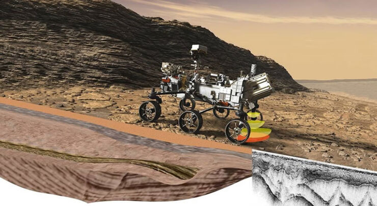 El Rover Perseverance de la NASA Mirará Bajo de la Superficie de Marte