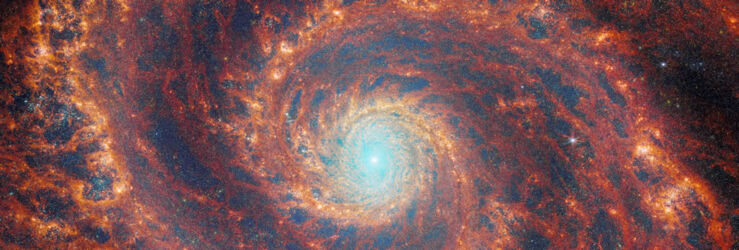 El Telescopio Espacial James Webb Captura un Remolino Cósmico