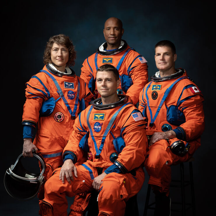 La NASA Nombra a los Astronautas Que Volarán el la Misión de Artemis II a la Luna