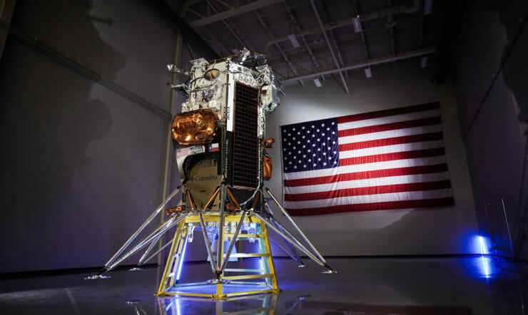 Todo Listo Para el Lanzamiento de la Primera Misión Robótica Lunar de Intuitive Machines