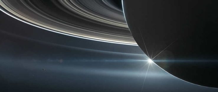Disponibles Nuevos Datos de las Órbitas Finales de Cassini en Saturno