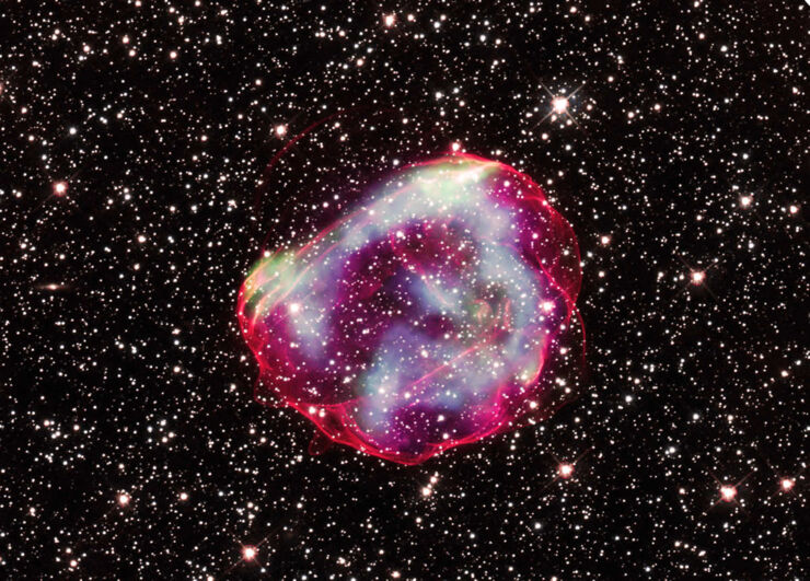 Telescopios Ayudan a Determinar la Línea de Tiempo de una Supernova