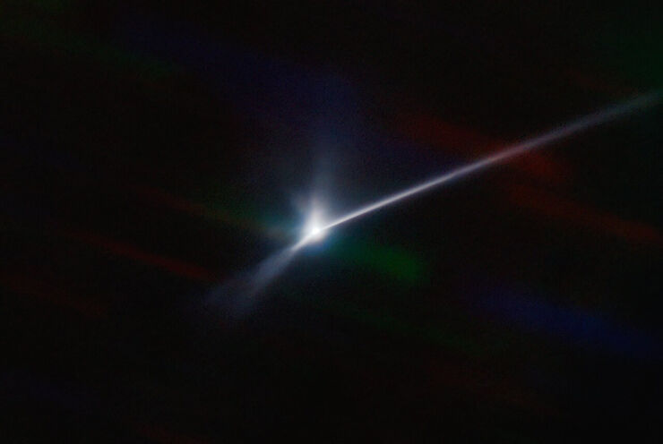 Observan la Cola Tipo Cometa Tras el Impacto de la Sonda DART en Dimorphos