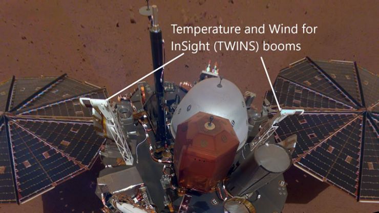 InSight Ofrece un Nuevo Servicio Meteorológico de Marte