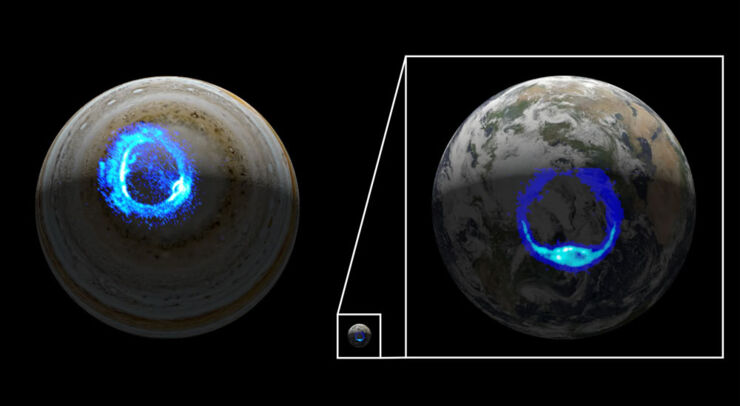 Juno Revela los Orígenes Oscuros de uno de los Grandes Espectáculos de Luces de Júpiter