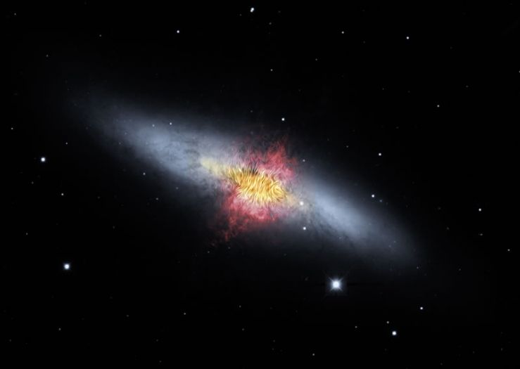 El Viento Galáctico Aporta Pistas Sobre la Evolución de las Galaxias