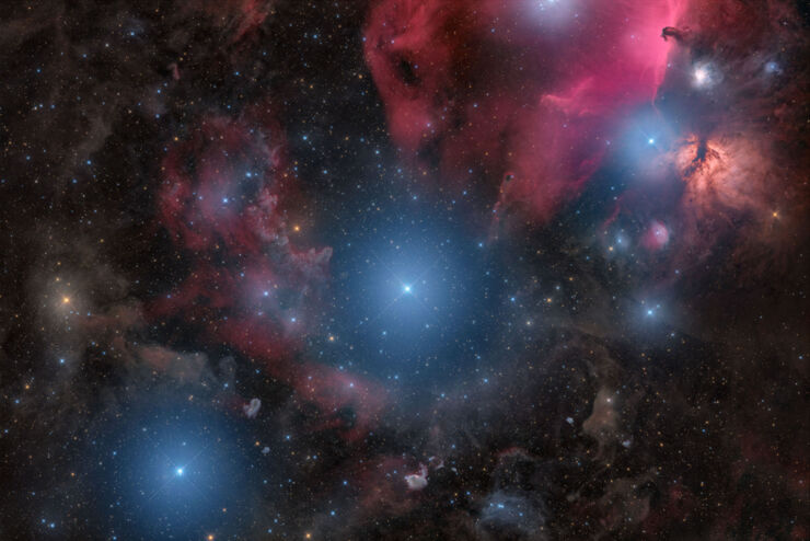 Alnitak, Alnilam y Mintaka