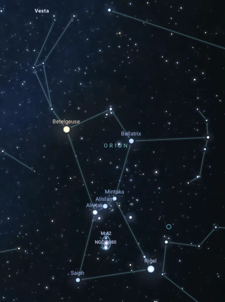 Diciembre: Excelentes Fechas Para Observar la Nebulosa de Orión