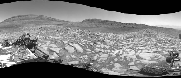 Curiosity cerca nuovi indizi sull'antica acqua su Marte :: NASANET