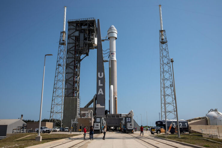 Todo Listo Para el Lanzamiento del Lanzamiento del Vuelo de Prueba de Starliner