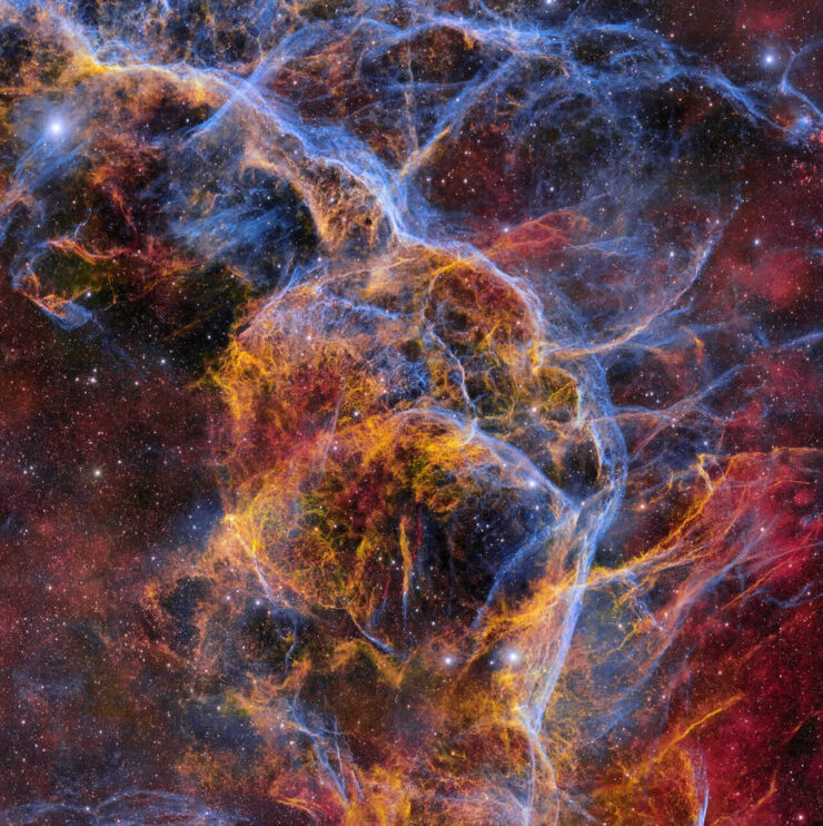 Capturan los Restos de una Estrella Masiva que Explotó Hace Casi 11.000 Años