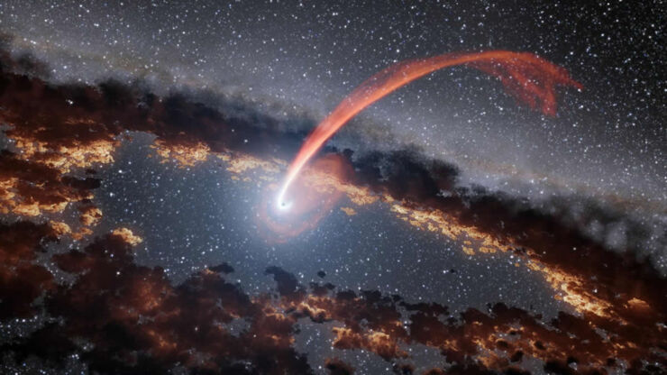 Descubren Tres Agujeros Negros Devorando Estrellas Gigantes