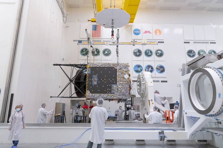 Comienza el Ensamblaje Final de la Nave Espacial Que Viajará al Asteroide Psyche
