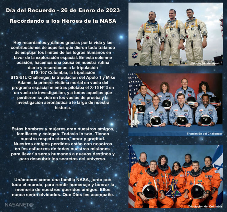La NASA Rinde Homenaje a los Héroes Caídos en el Día del Recuerdo