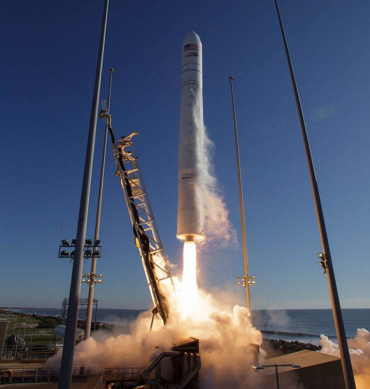 Lanzada con Éxito la Nave de Carga Cygnus Rumbo a la ISS