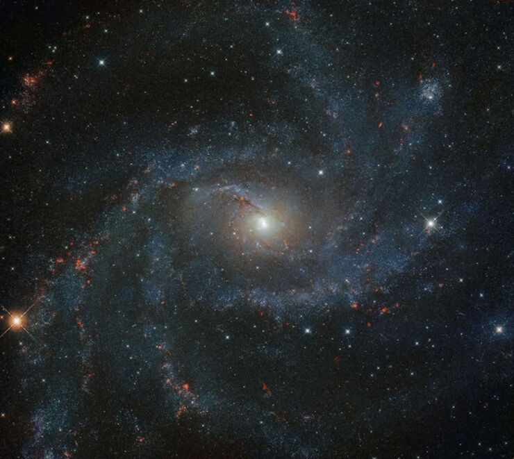El Hubble Observa una Deslumbrante