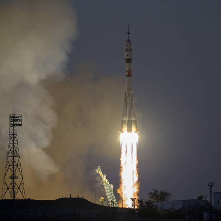La Nave de Rescate Soyuz Despega Rumbo a la Estación Espacial Internacional