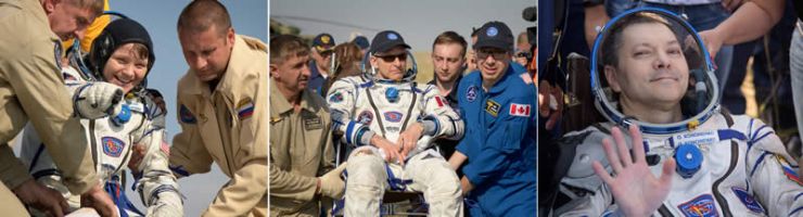 La Expedición 59 Regresa con Éxito a la Tierra Tras su Misión en la ISS