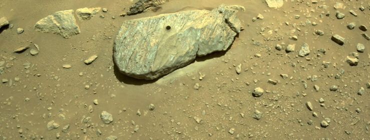 Perseverance Consigue Extraer Muestras de su Primera Roca en Marte