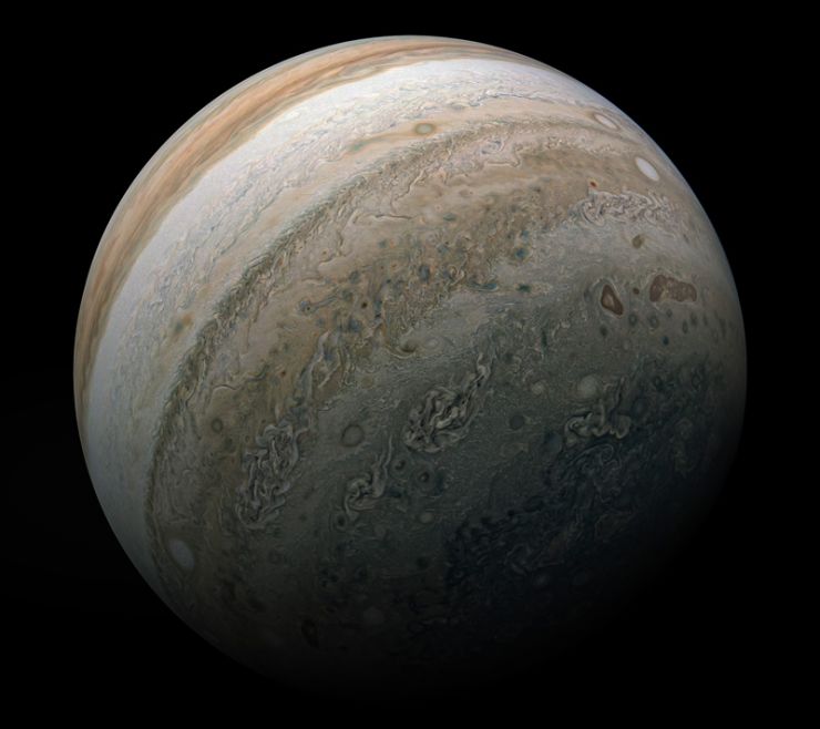La Sonda Espacial Juno Capta la Belleza de Júpiter