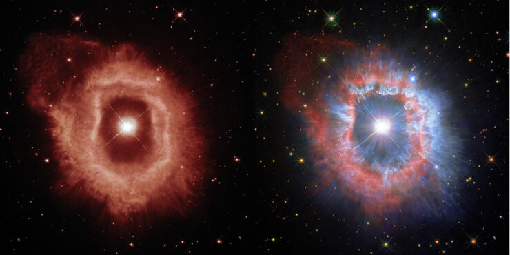 El Hubble Observa la Espectacular Estrella AG Carinae