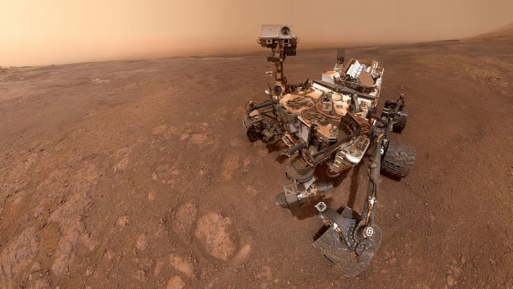 Curiosity Dice Adiós a la Cumbre Vera Rubin en Marte