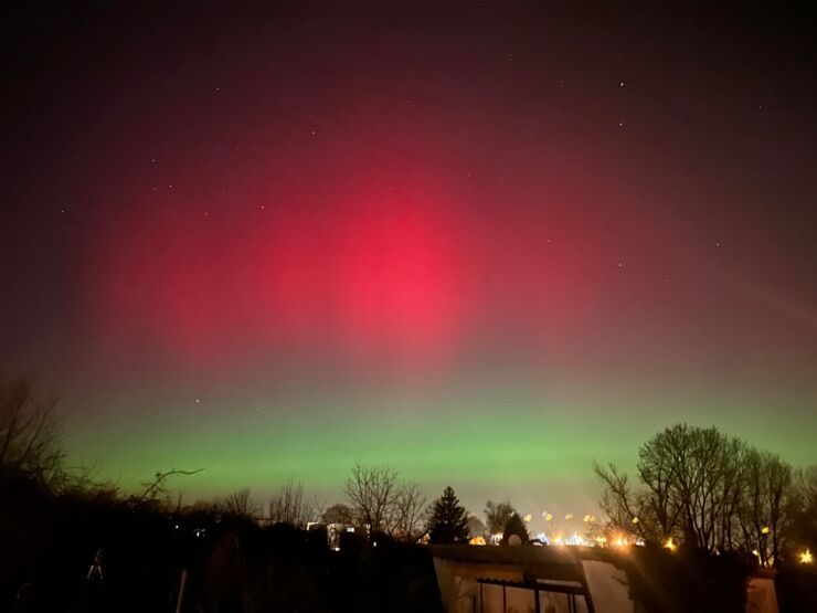aurora en Alemania 19 Enero 2026