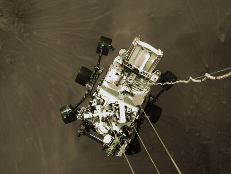 Nuevas Imágenes del Rover Perseverance en Marte