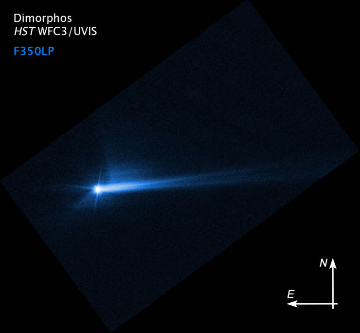 La NASA Confirma que el Impacto de DART Alteró la Órbita del Asteroide Dimorphos