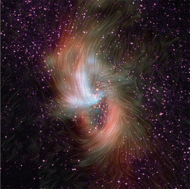 El Campo Magnético Puede Mantener Inactivo al Agujero Negro de la Vía Láctea