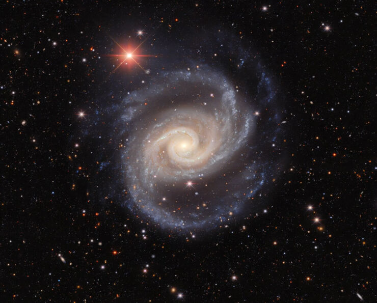 Nuevas Imágenes de NGC 1566: La Galaxia de la Bailarina Española