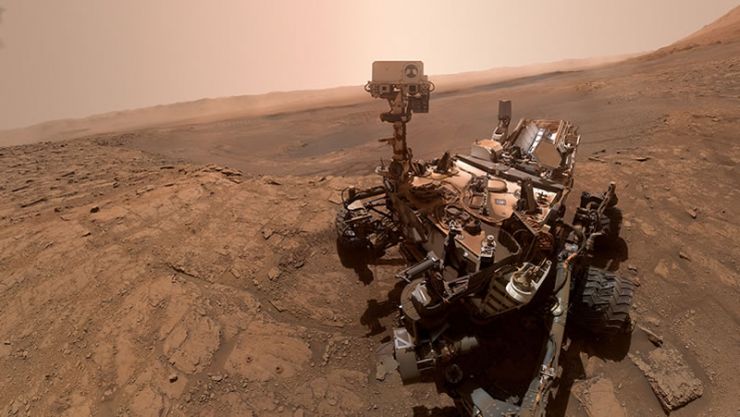 Nuevo Selfie de Curiosity y Más Química en Marte