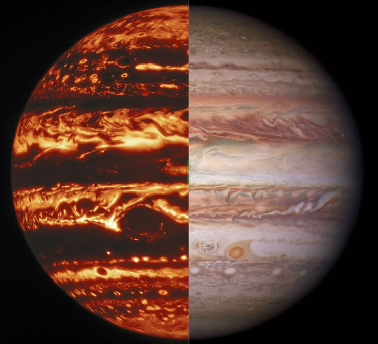 Juno Ofrece los Resultados Científicos de la Primera Imagen en 3D de la Atmósfera de Júpiter