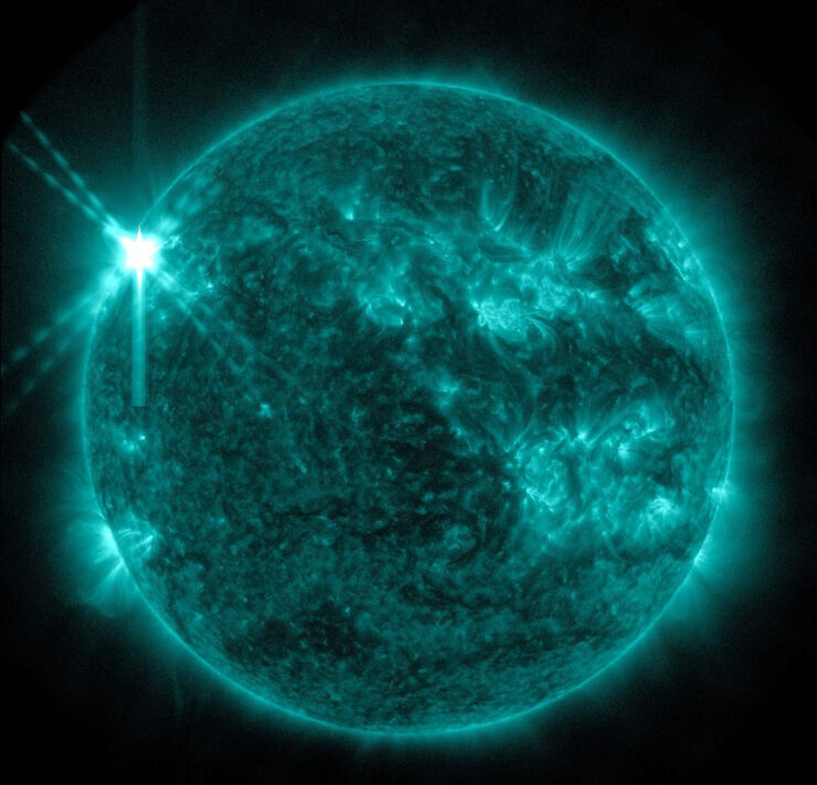 El Sol Libera una Fuerte Llamarada Solar de Clase X