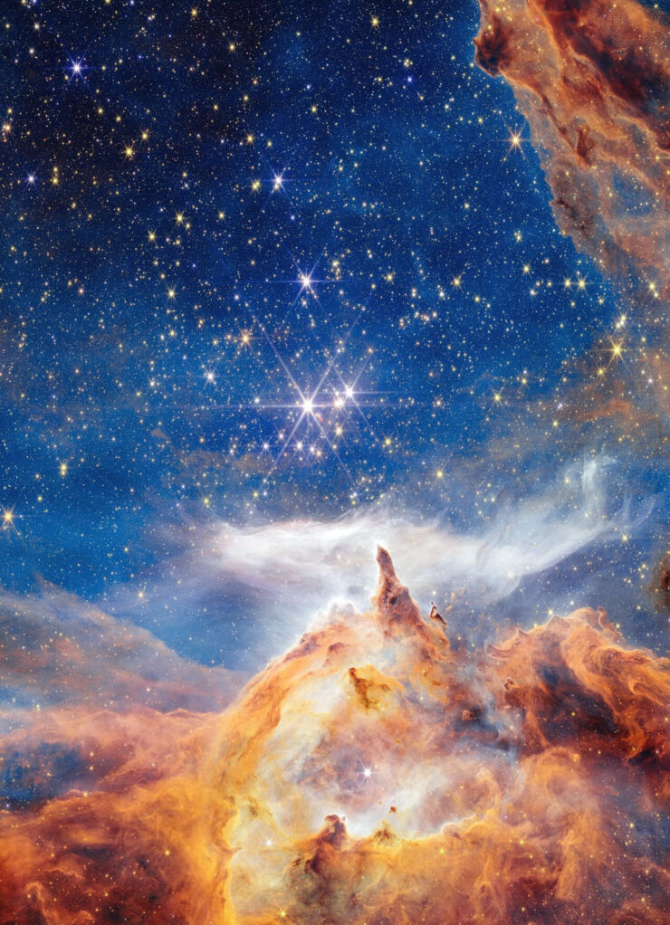 Webb Observa el Nacimiento de Nuevas Estrellas en la Nebulosa de la Langosta