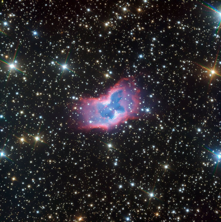 Espectacular Imagen de una Mariposa Espacial