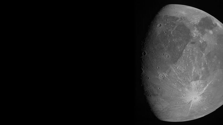 Juno Envía las Primeras Imágenes de Ganímedes